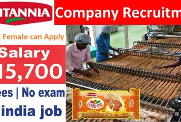 Britannia Company Recruitment