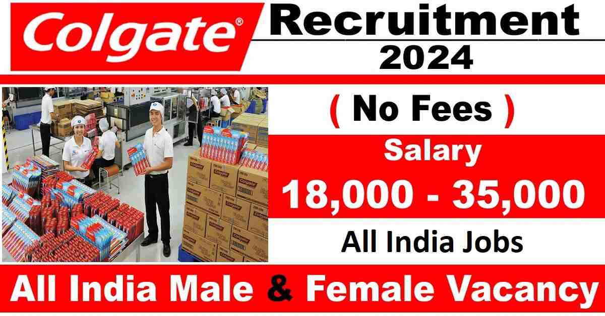 colgate company recruitment