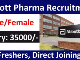 Abbott Pharma Company Recruitment