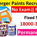 Berger Paints Limited Recruitment