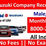 Maruti Suzuki Company Recruitment