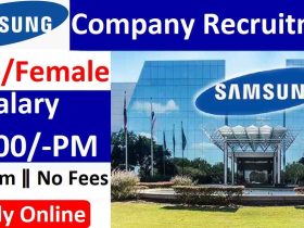 Samsung Company Recruitment