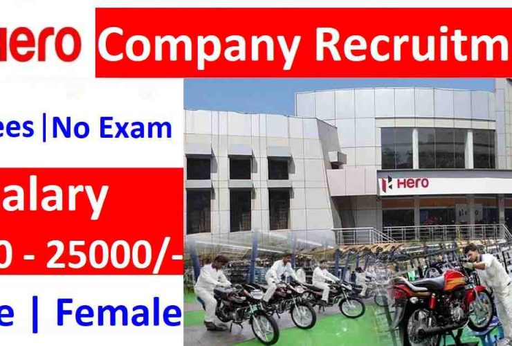 Hero Motor Company Recruitment