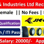 JK Tyre Recruitment