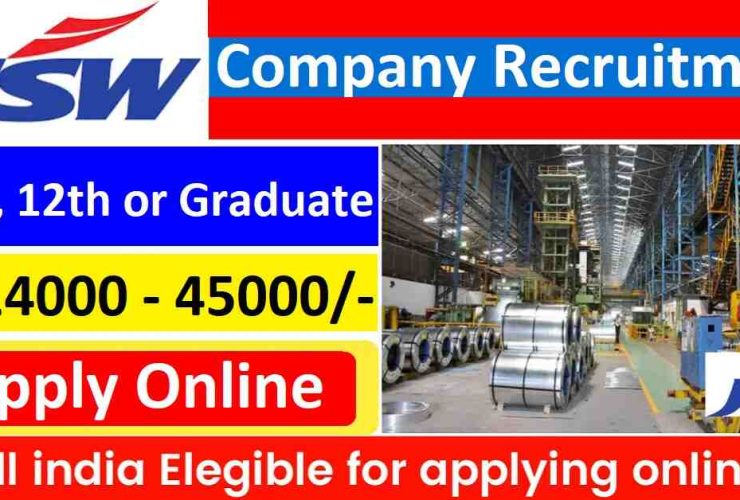 JSW Steel Company Recruitment