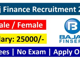 Bajaj Finance Recruitment 2025