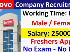 Lenovo Company Recruitment