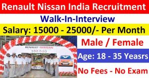 Nissan India Recruitment