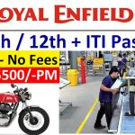 Royal Enfield Company Recruitment