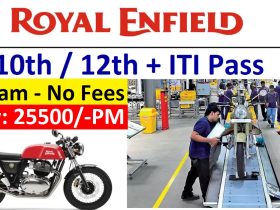 Royal Enfield Company Recruitment