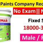 Shalimar Paints Company Recruitment