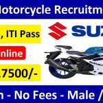 Suzuki Motorcycle Job Recruitment