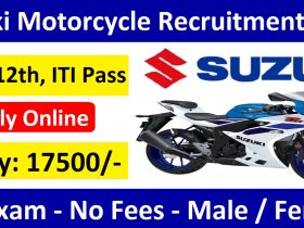 Suzuki Motorcycle Job Recruitment