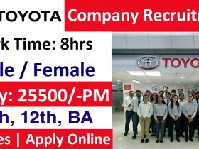 Toyota Company Recruitment