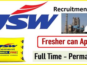 JSW Cement Company Recruitment
