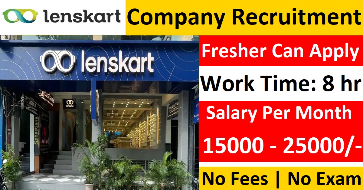 Lenskart company Recruitment