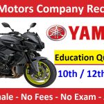 Yamaha Motors Recruitment