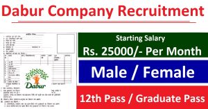 Dabur Company Recruitment