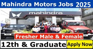 Mahindra Motors Jobs